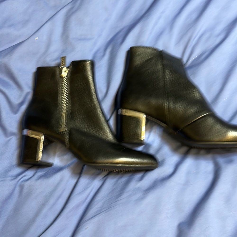DKNY leather boots